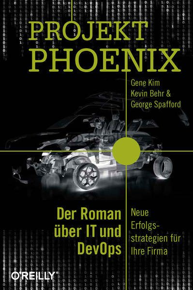 Book cover: The Phoenix Project (German edition)